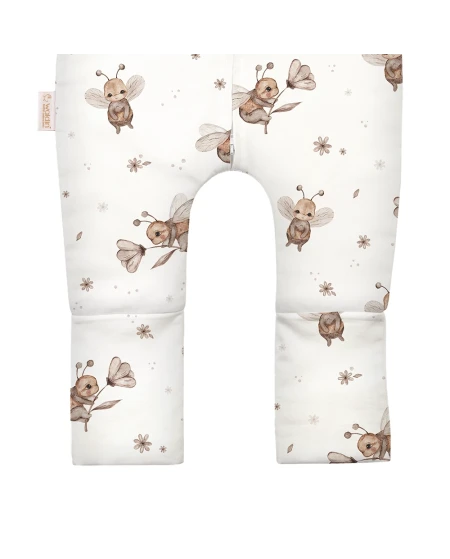 Cotton Baby Sleeping bag with legs 1-2 years Bees | Waldin