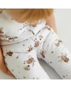Cotton Baby Sleeping bag with legs 1-2 years Bees | Waldin