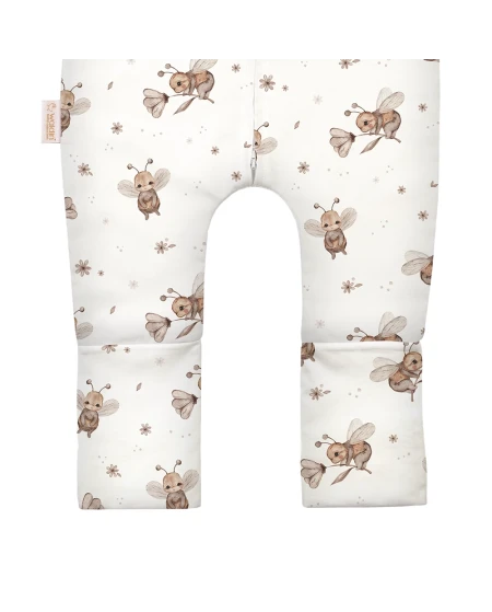 Cotton Baby Sleeping bag with legs 3-4 years Bees | Waldin