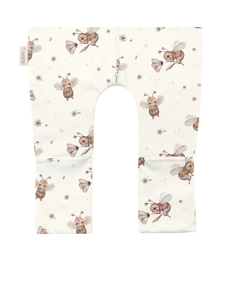 Cotton Baby Sleeping bag with legs 3-4 years Bees | Waldin