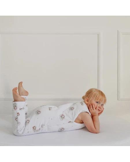 Cotton Baby Sleeping bag with legs 3-4 years Lullaby | Waldin